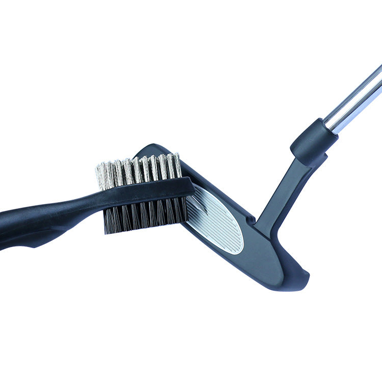 Golf Swing Trainer Dual-Sided Club Cleaning Brush