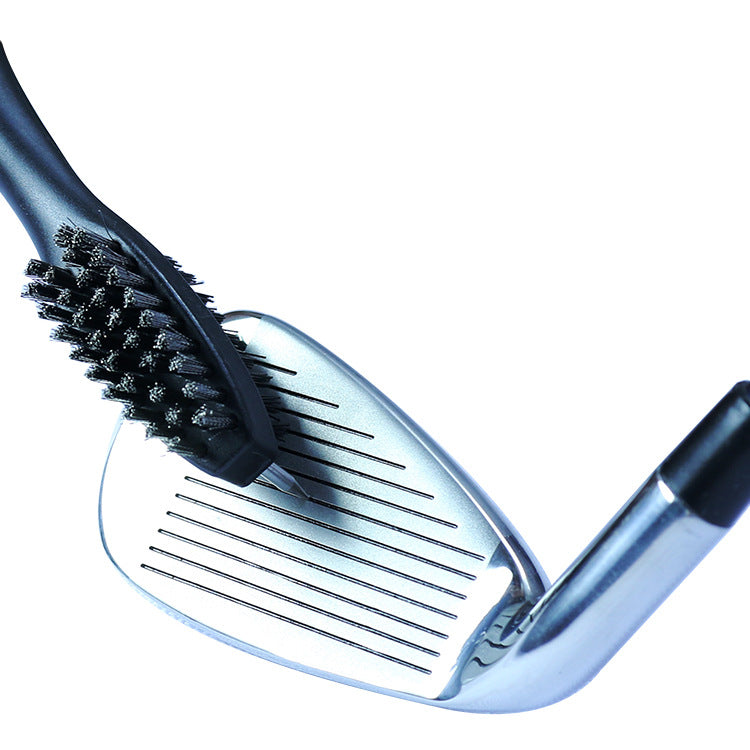 Golf Swing Trainer Dual-Sided Club Cleaning Brush